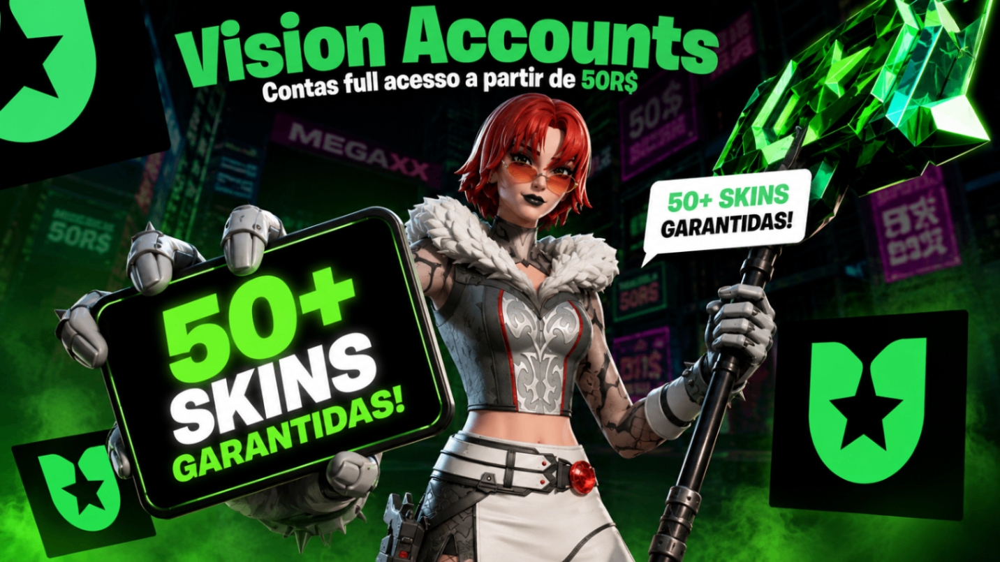 Fortnite Full Acesso - 50+ SKINS ALEATORIAS