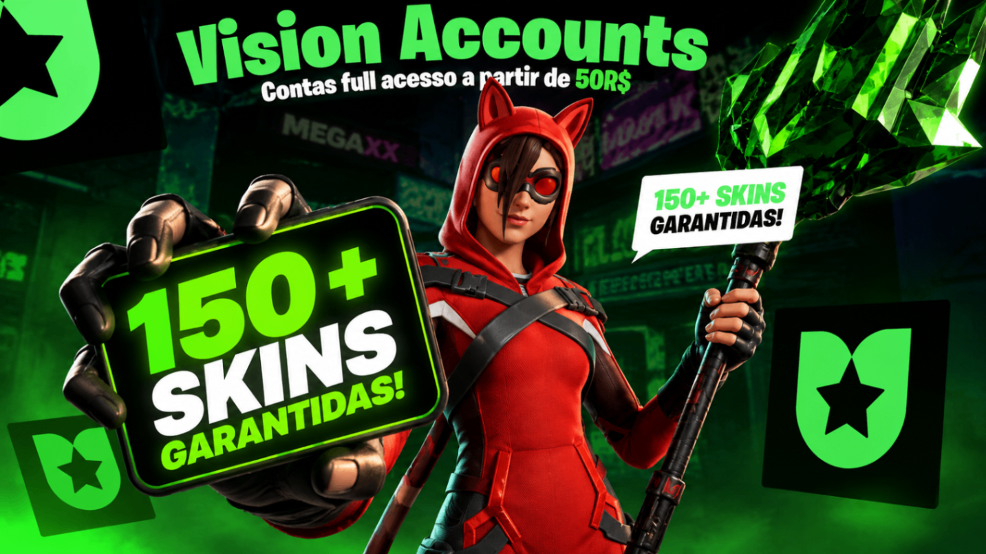 Fortnite Full Acesso - 150+ SKINS ALEATORIAS