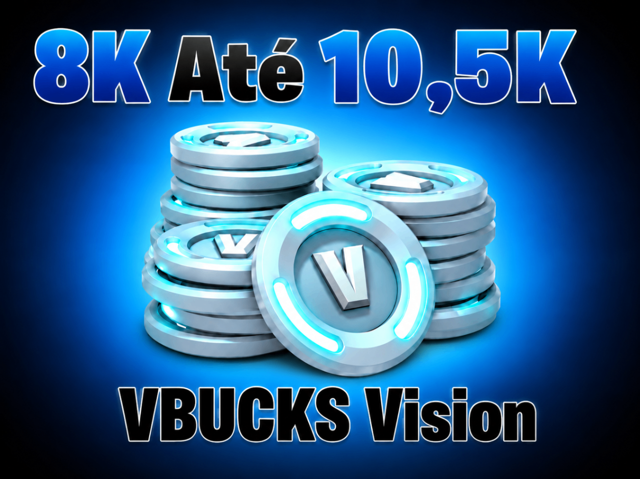 VBUCKS -  8k até 10.5k
