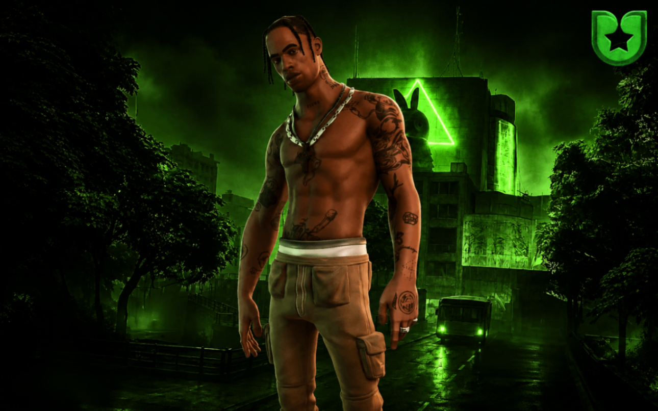 Travis Scott + 60 Skins de Loja
